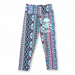 SoulCycle Women's Tribal Aztec  Pattern Leggings, Size XS